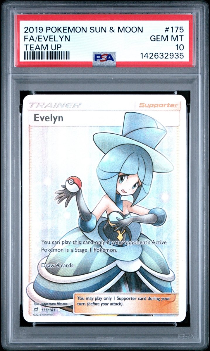 Pokémon - Evelyn 175/181 PSA 10 - Mega Cash Sydney