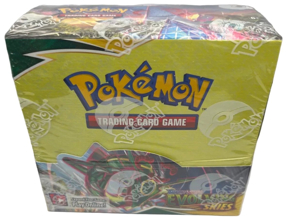 Pokemon- Evolving Skies Booster box- Sword & Shield - Mega Cash Sydney