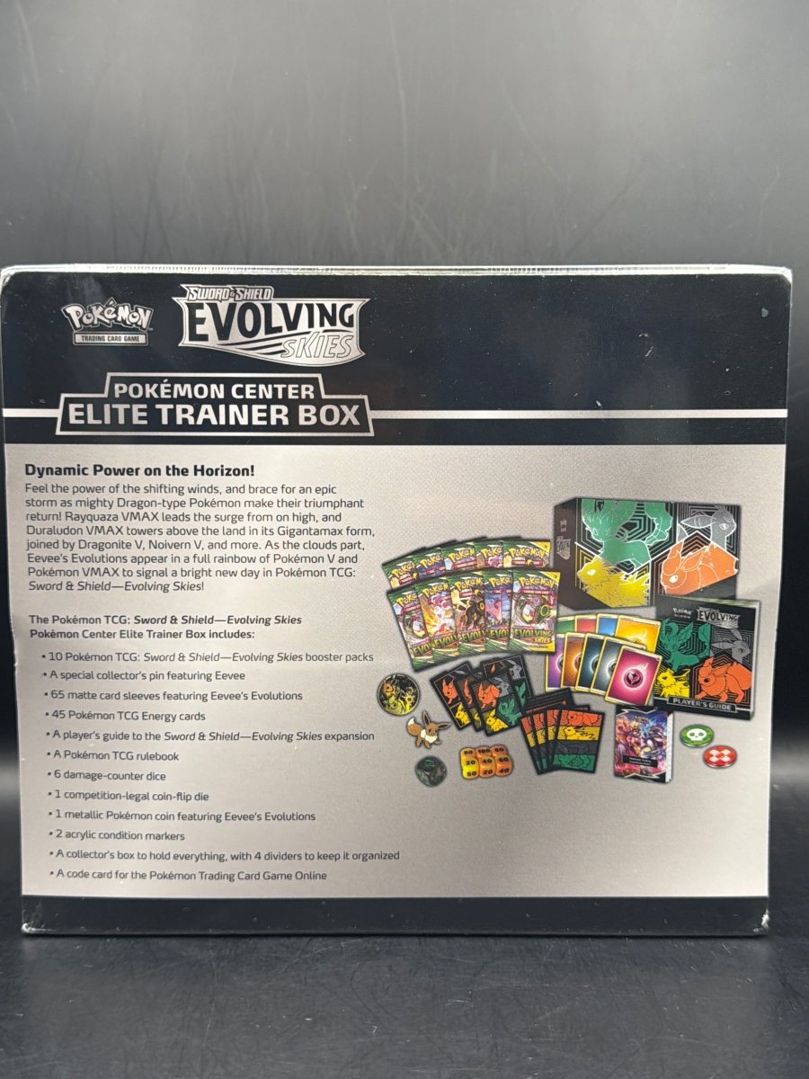 Pokemon - Evolving skies ETB - Pokemon Centre (Green) - Mega Cash Sydney