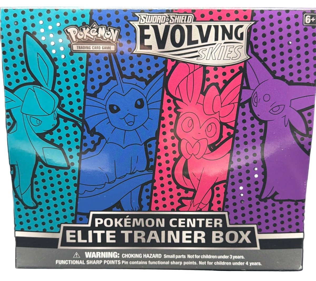 Pokemon - Evolving Skies ETB - Pokemon centre (pink) - Mega Cash Sydney