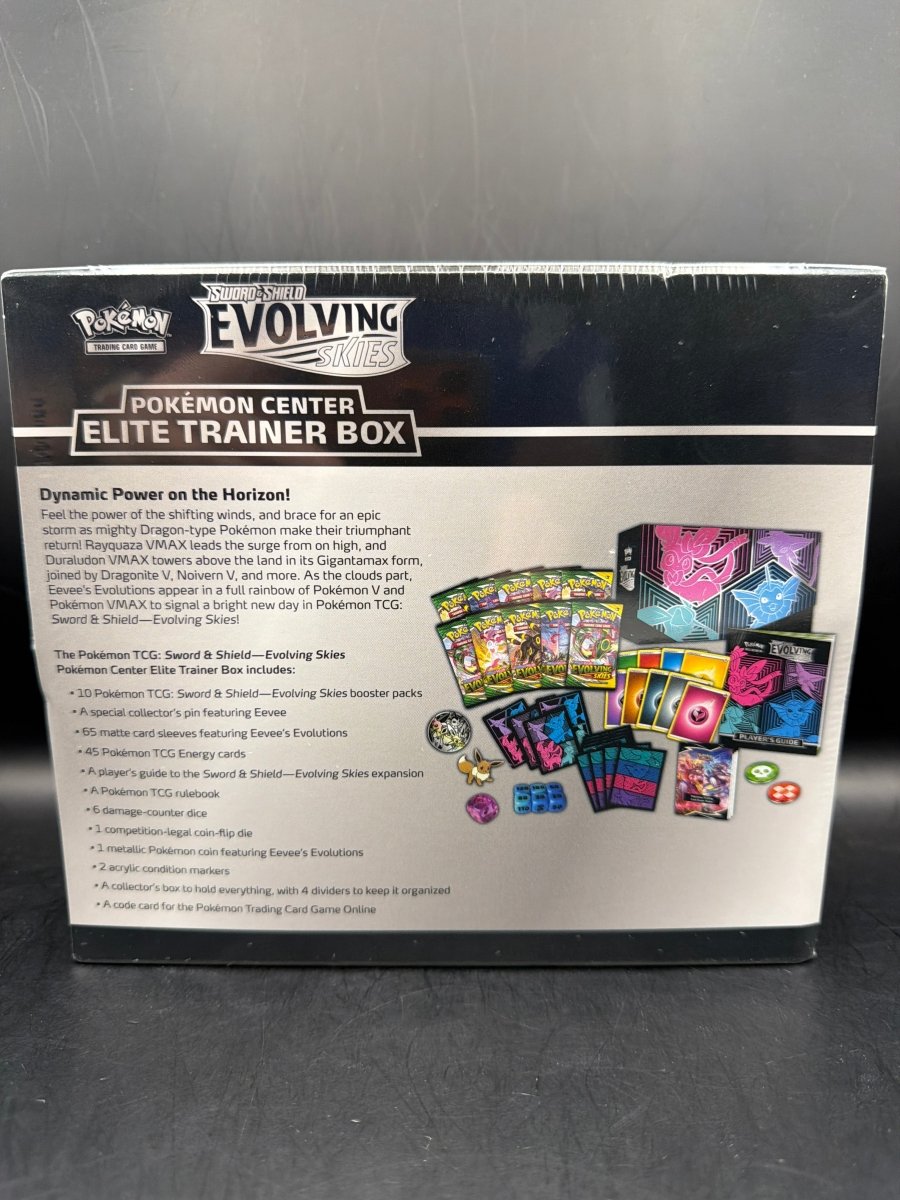Pokemon - Evolving Skies ETB - Pokemon centre (pink) - Mega Cash Sydney