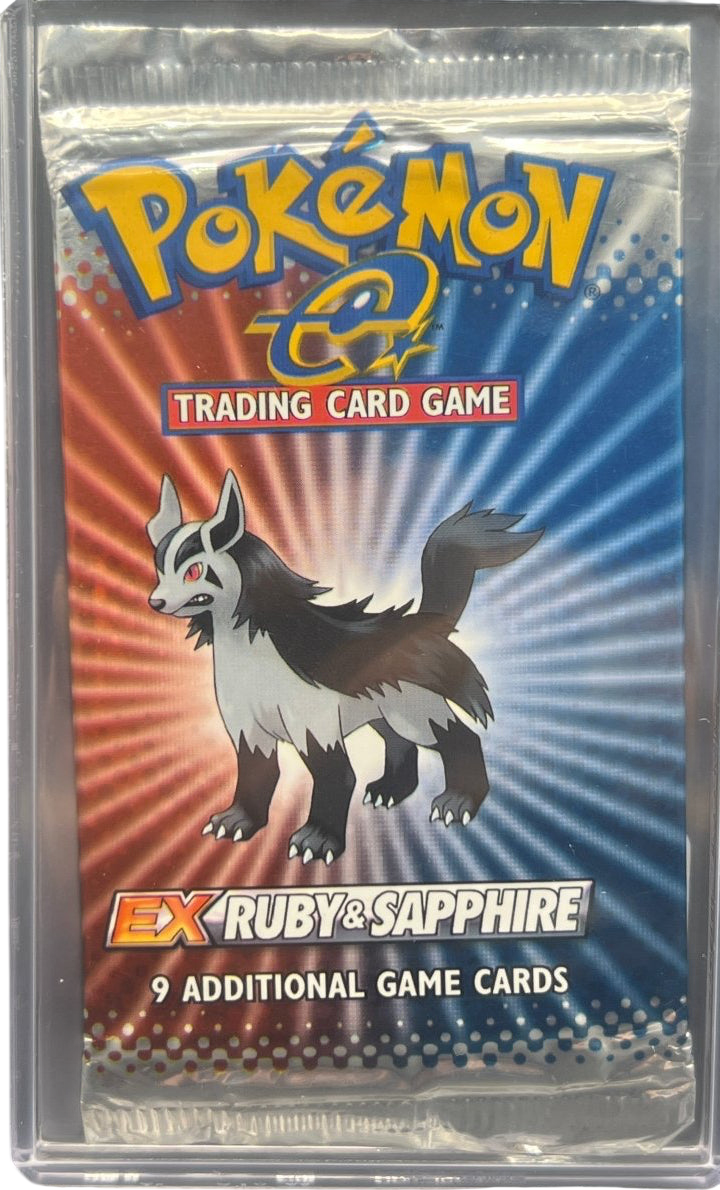 Pokemon - EX Ruby & Sapphire Base Booster Pack - Mega Cash Sydney