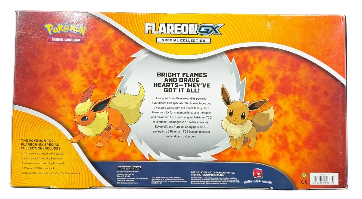 Pokémon - Flareon Gx Special Collection - Mega Cash Sydney