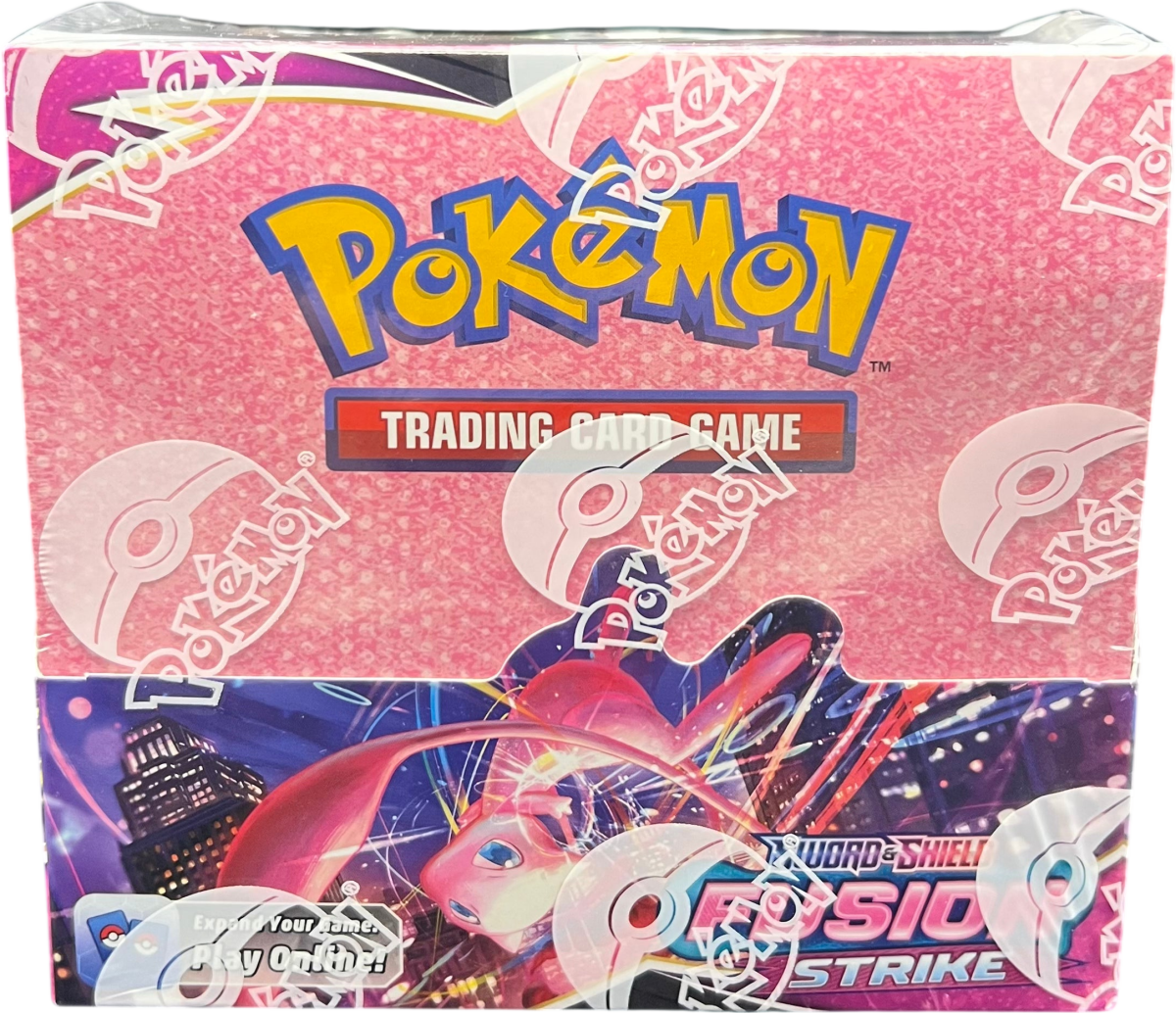Pokemon - Fusion Strike Booster Box Sword & Shield - Mega Cash Sydney