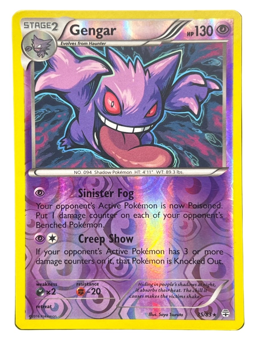 Pokémon – Gengar 35/83 Rev Holo Generations - Mega Cash Sydney