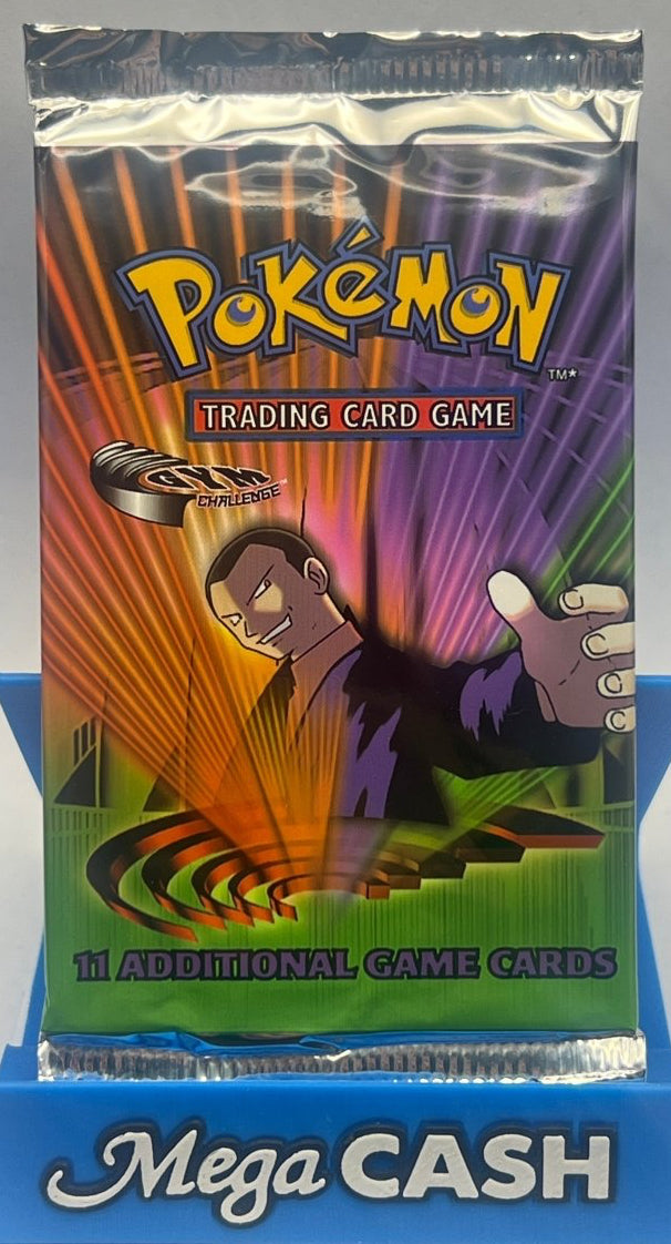 Pokémon - Heavy Gym Challenge Booster Pack Guaranteed Heavy - Mega Cash Sydney