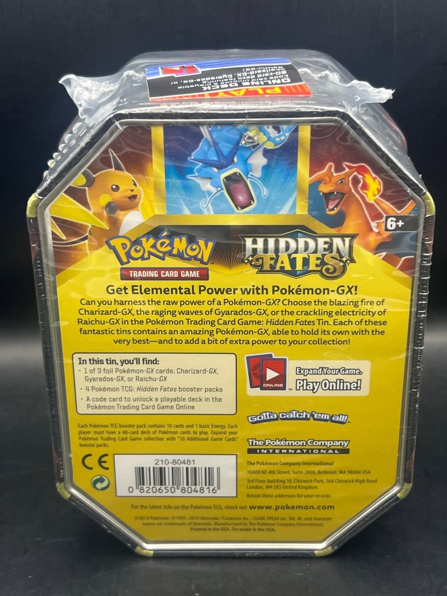 Pokémon - Hidden Fates Charizard Tin - Mega Cash Sydney
