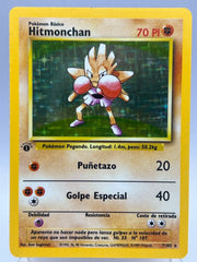 Pokémon- Hitmonchan 1ST Edition 7/102 ( Spanish ) - Mega Cash Sydney
