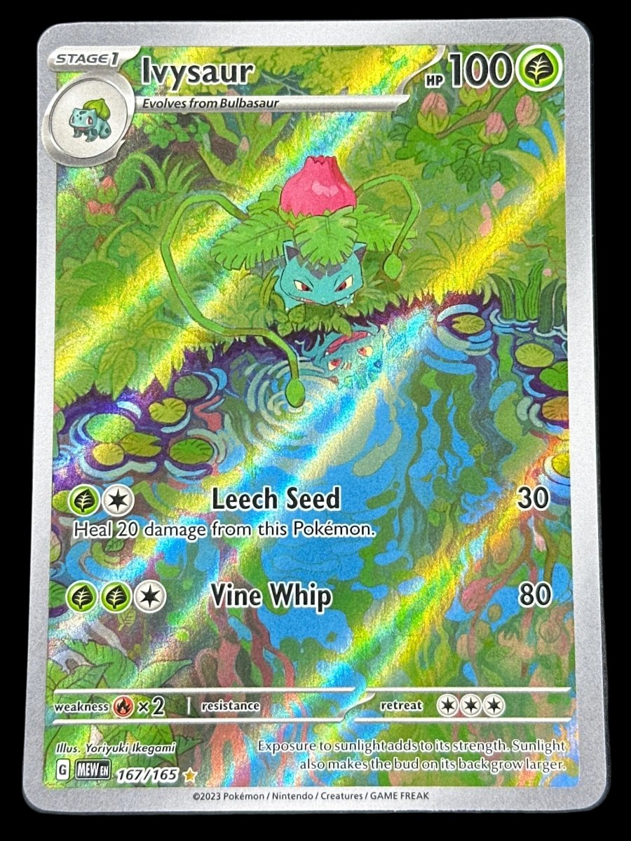 Pokemon - Ivysaur 167/165 151 Scarlet & Violet - Mega Cash Sydney