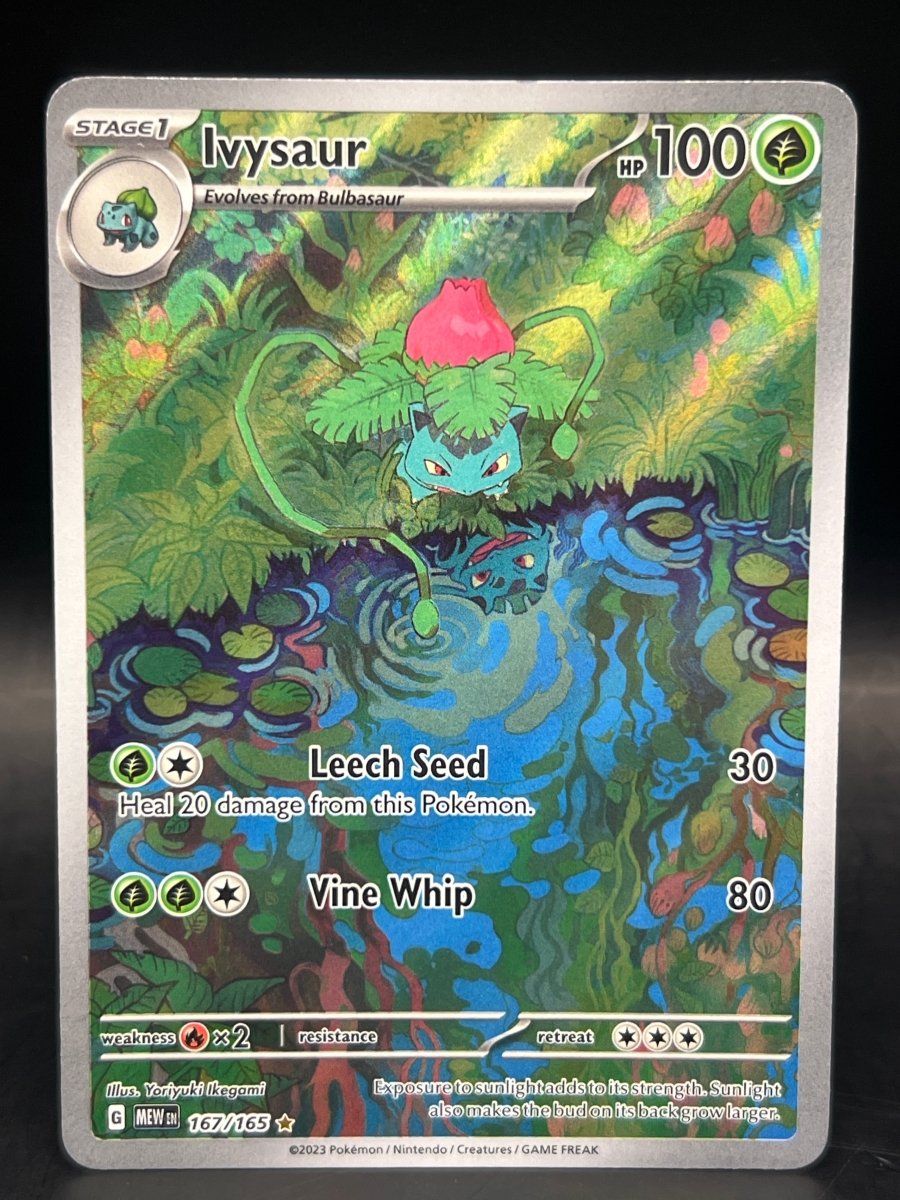Pokémon - Ivysaur IR 167/165 - Mega Cash Sydney