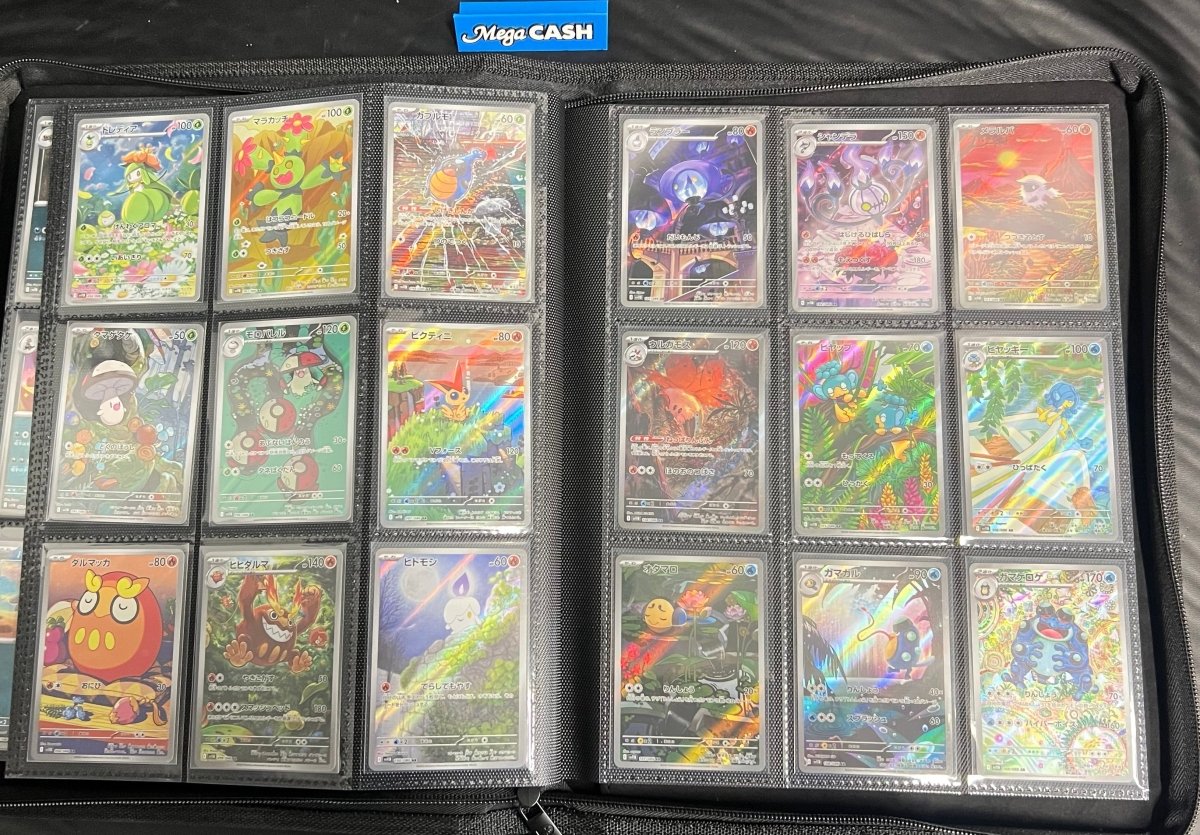 Pokemon - Japanese Black Bolt SV11B Complete Master Set - with poke balls, master balls. - Mega Cash Sydney