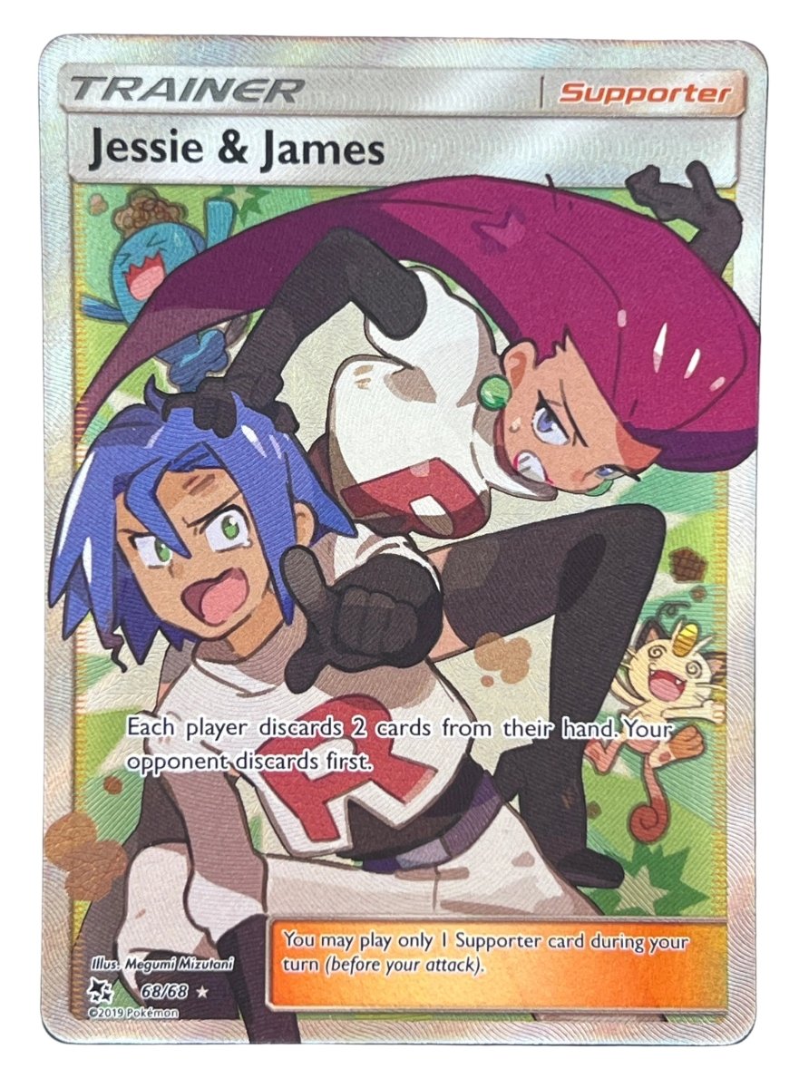 Pokémon - Jessie & James 68/68 Hidden Fates - Mega Cash Sydney
