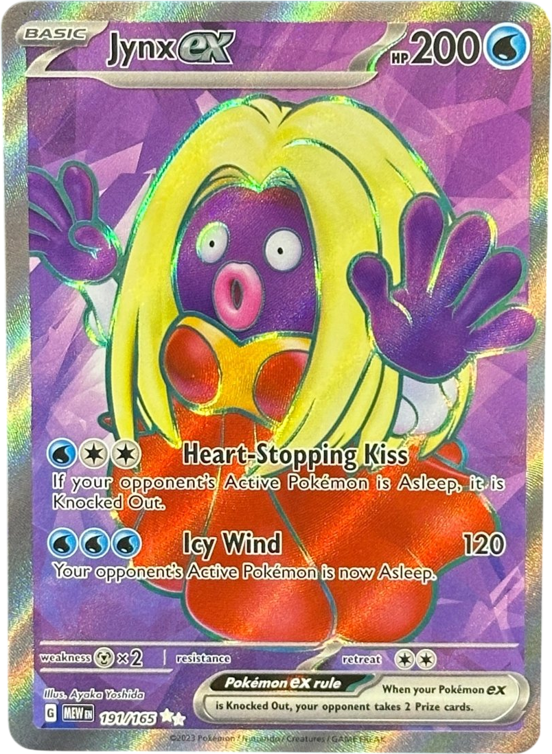 Pokemon - Jynx EX - 151 - 191/165 - Mega Cash Sydney