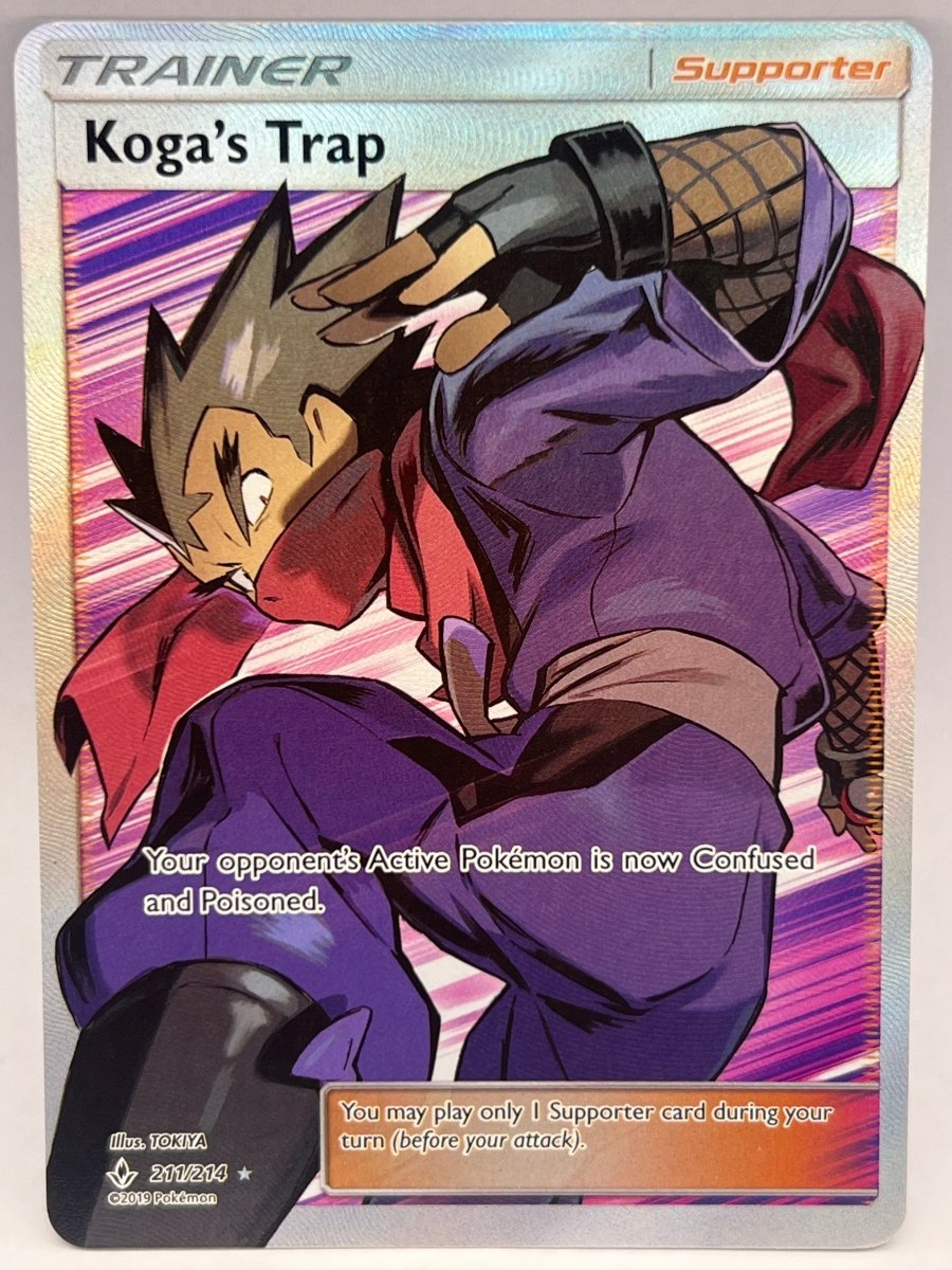 Pokémon - Koga’s Trap 211/214 Unbroken Bonds - Mega Cash Sydney