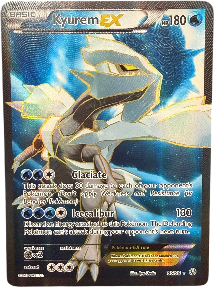 Pokemon - Kyurem Ex 86/98 - Mega Cash Sydney