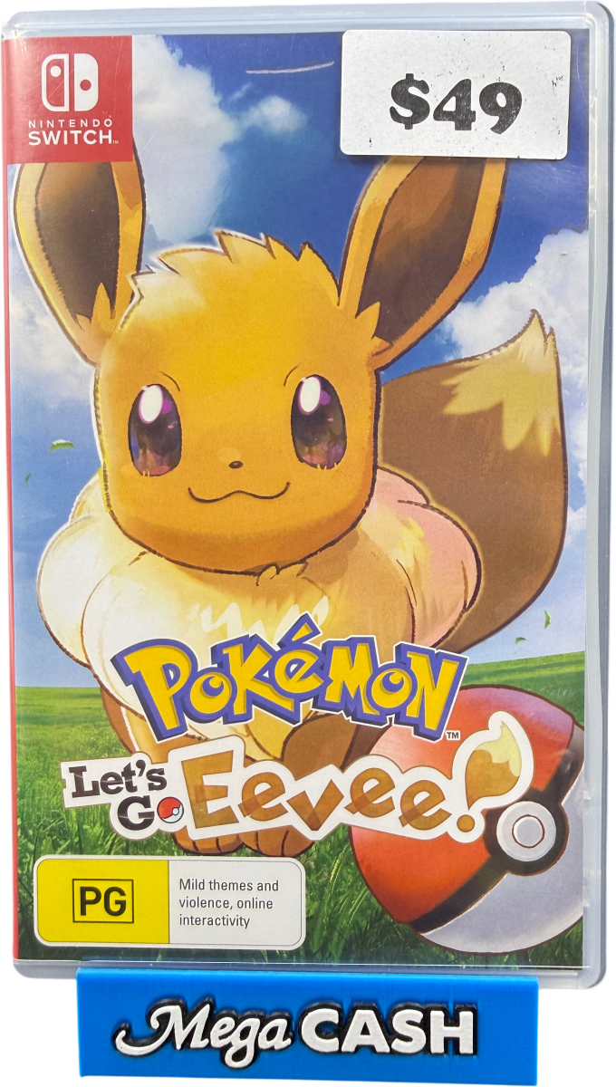 Pokemon: Let's Go Eevee! - Nintendo Switch Game - Mega Cash Sydney