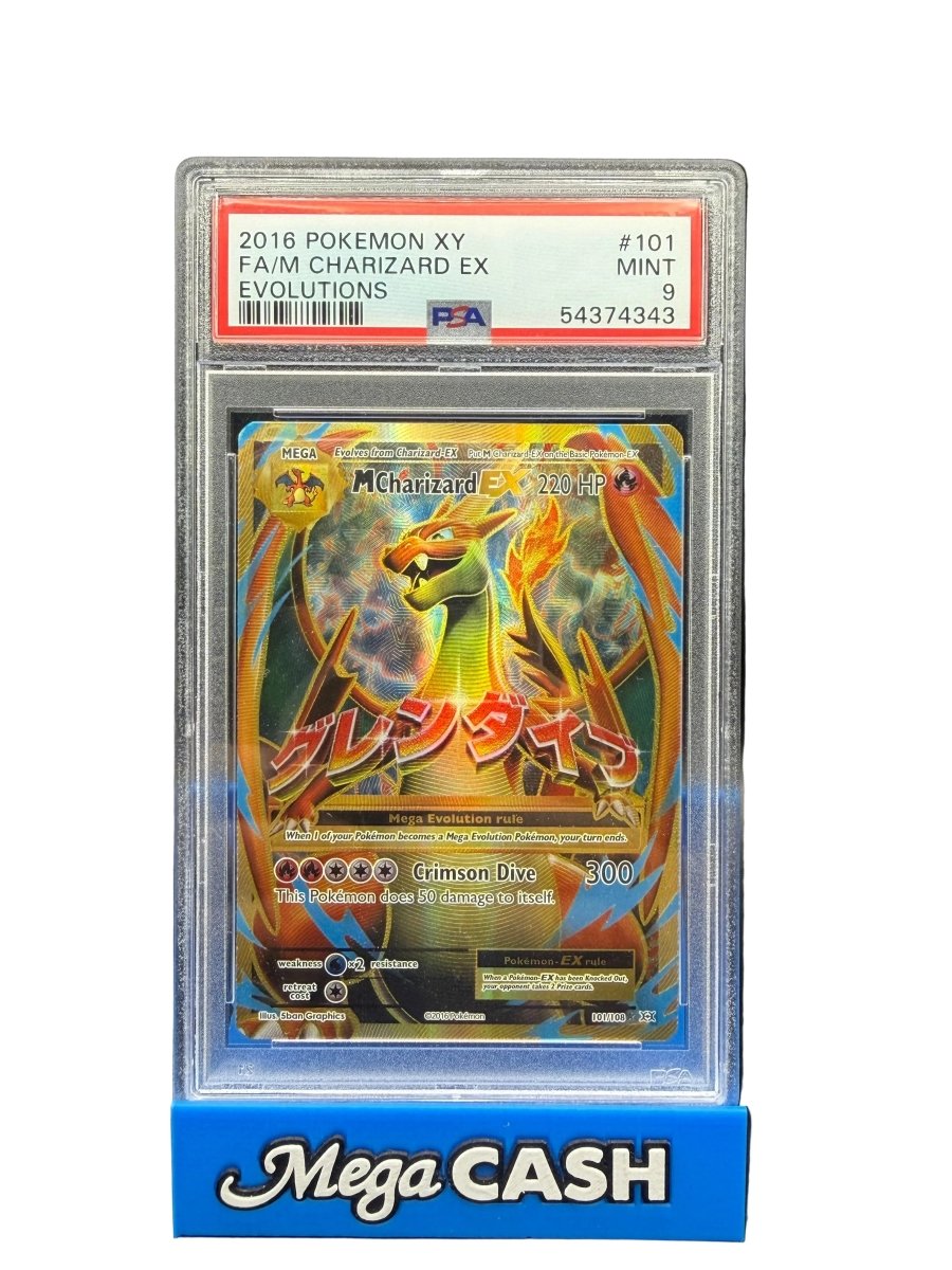 Pokémon - M Charizard Ex 101/108 PSA 9 - Mega Cash Sydney