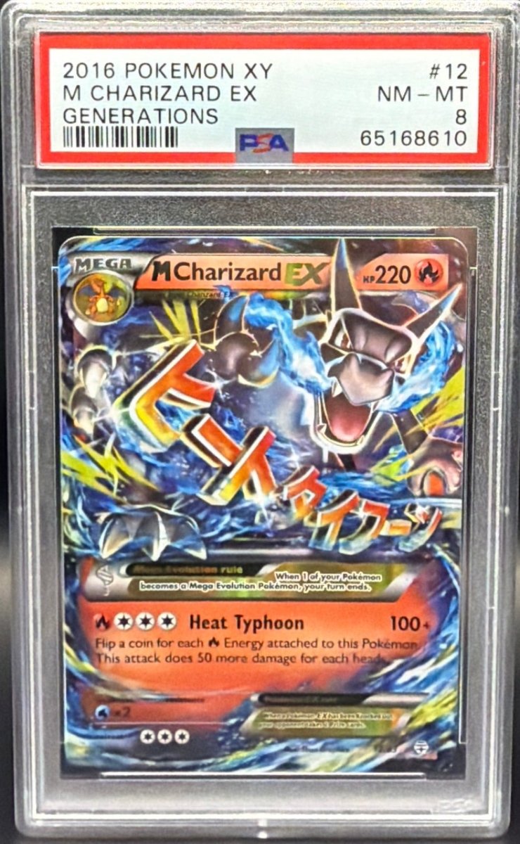 Pokemon - M Charizard EX 12/83 PSA 8 Generations - Mega Cash Sydney