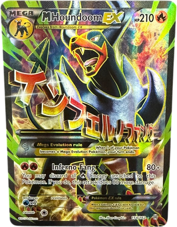 Pokémon - M Houndoom Ex 154/162 - Mega Cash Sydney