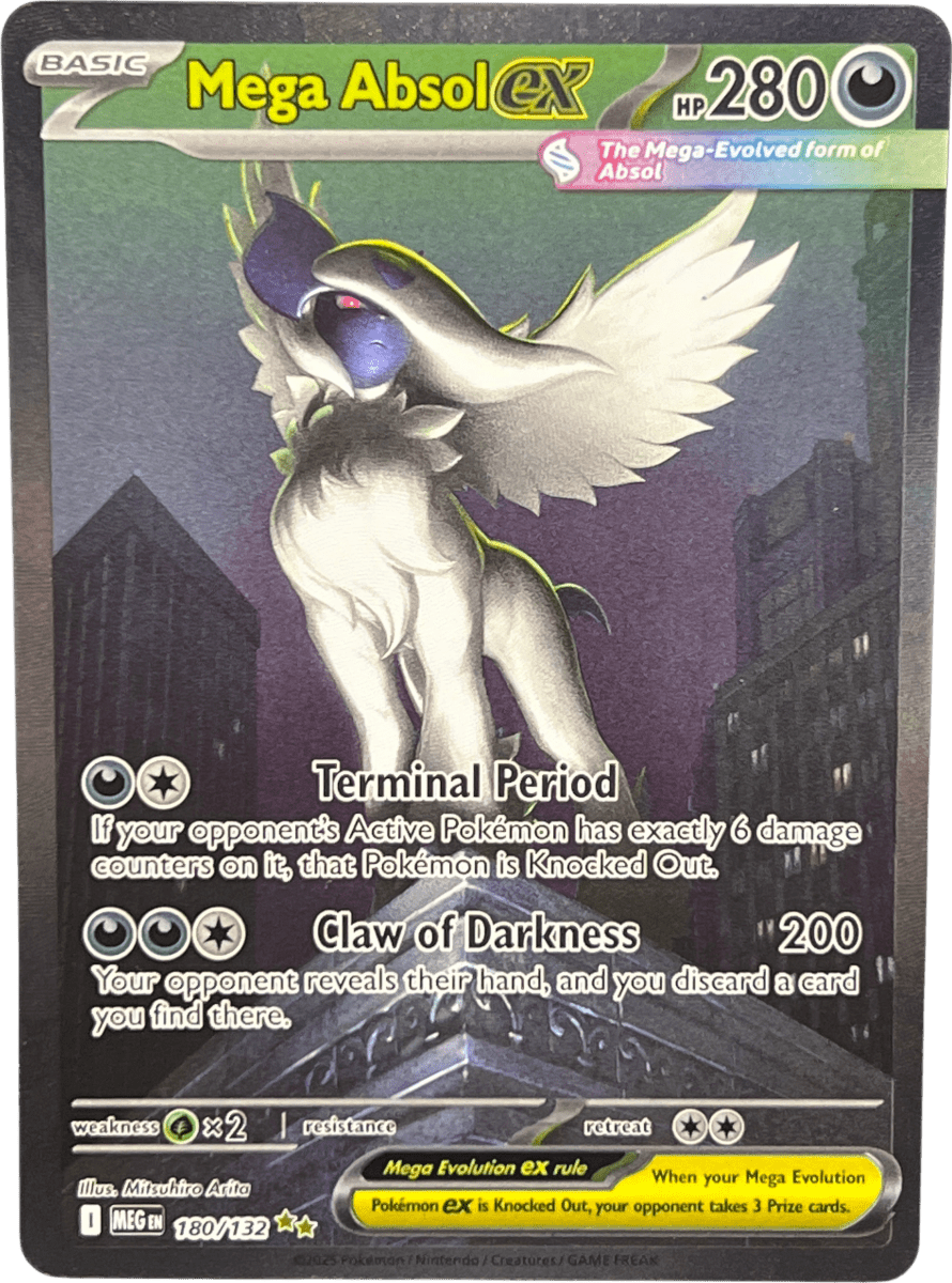 Pokemon - Mega Absol Ex - 180/132 - Mega Evolutions Base - Mega Cash Sydney