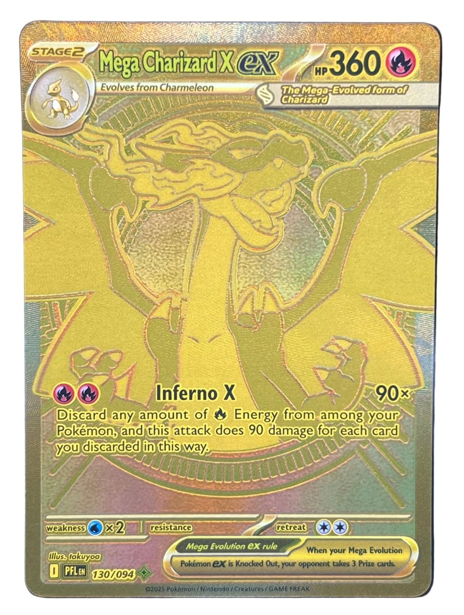 Pokémon - Mega Charizard X Ex - 130/094 - Phantasmal Flames - Mega Cash Sydney