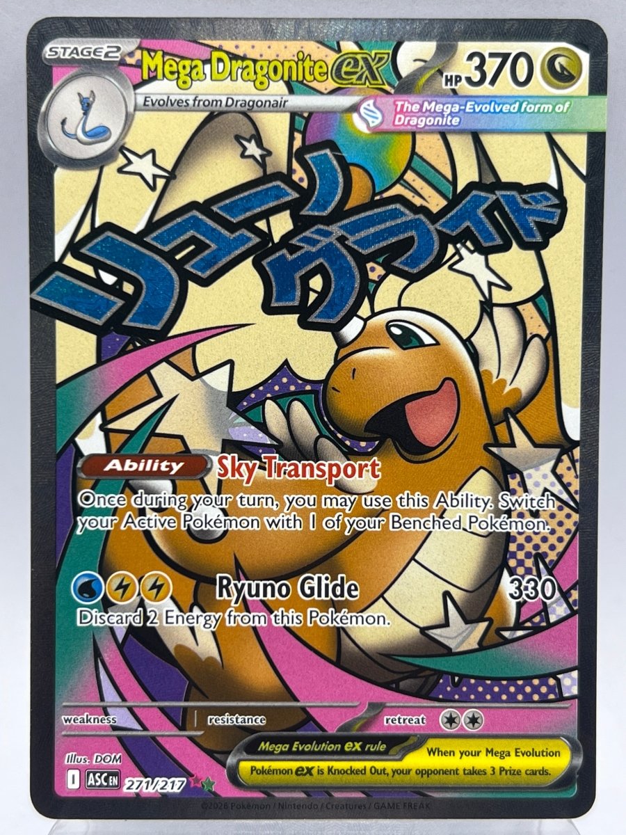 Pokémon- Mega Dragonite Ex 271/217 Acsended Heroes - Mega Cash Sydney