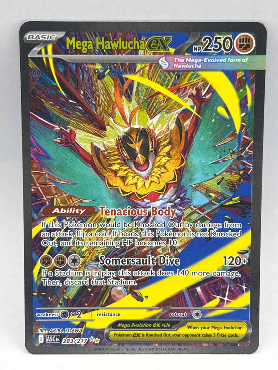 Pokémon - Mega Hawlucha 283/217 Ascended Heroes - Mega Cash Sydney