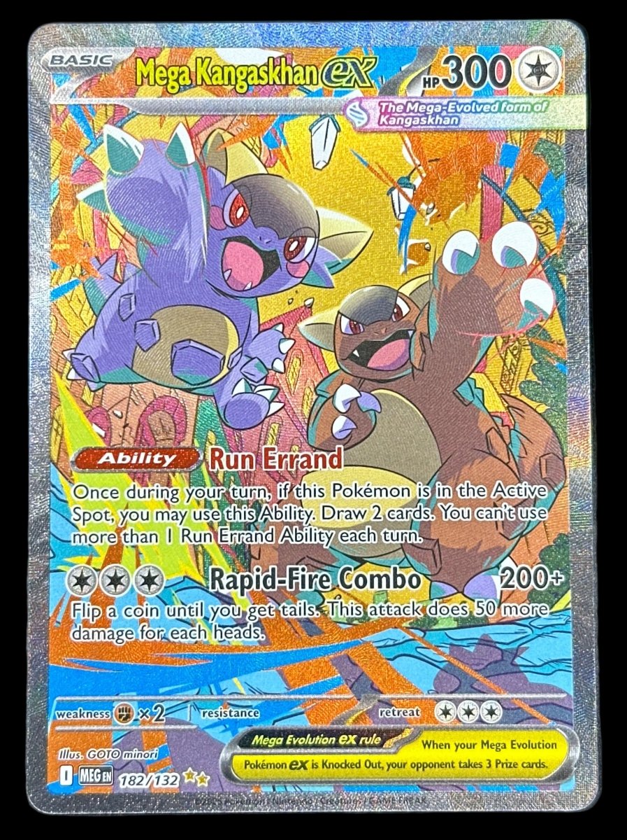 Pokemon - Mega Kangaskhan EX 182/132 Mega Evolution Base - Mega Cash Sydney