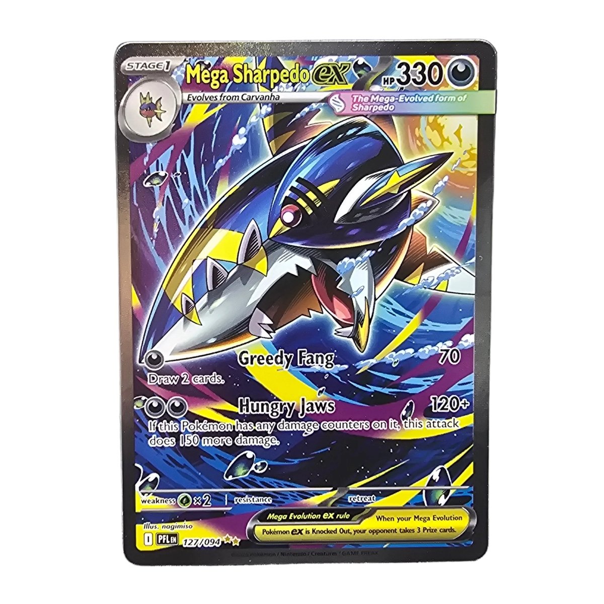 Pokémon - Mega Sharpedo - 127/094 - Mega Cash Sydney