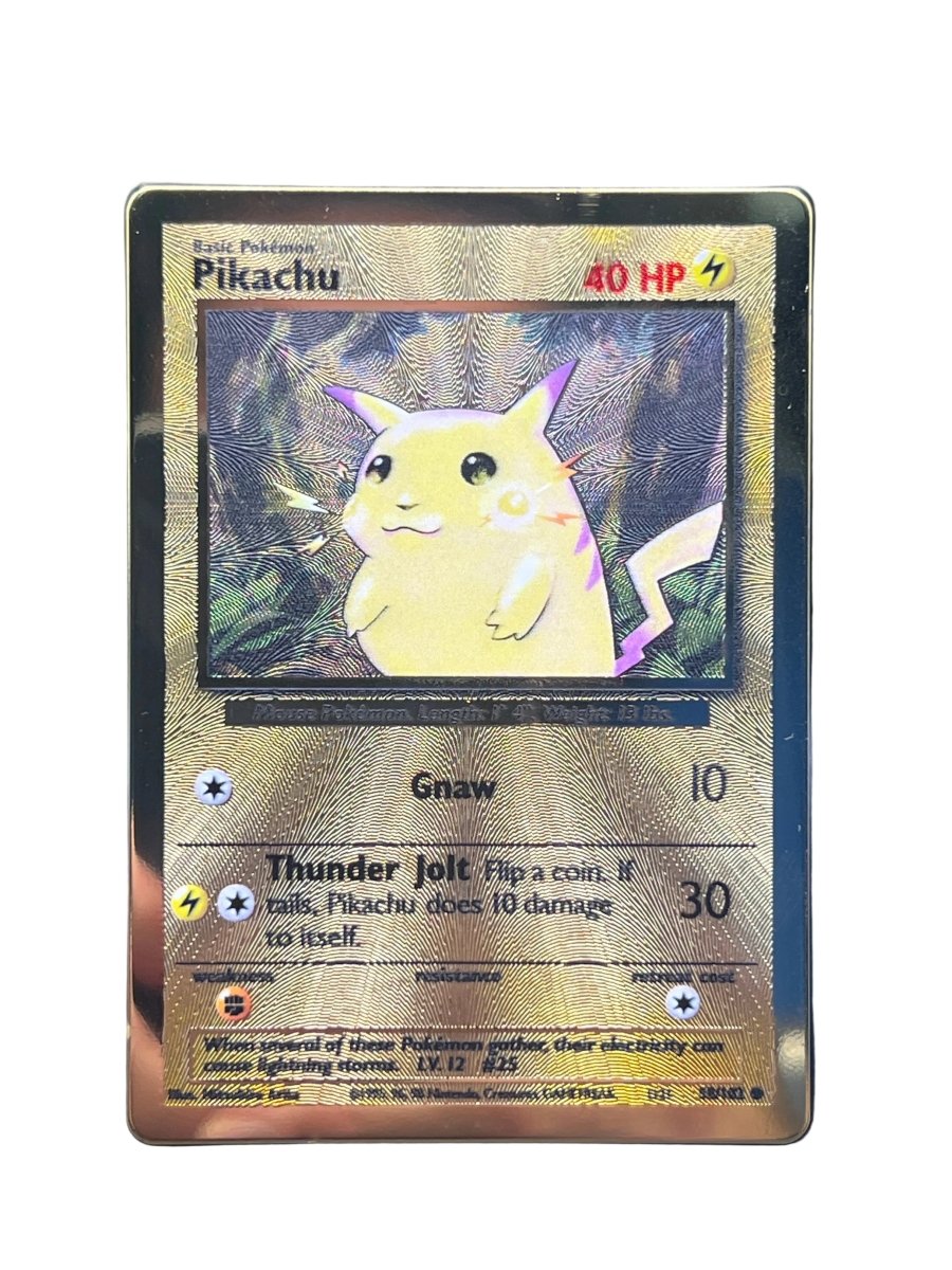 Pokémon - Metal Pikachu 58/102 Celebration UPC Promo - Mega Cash Sydney
