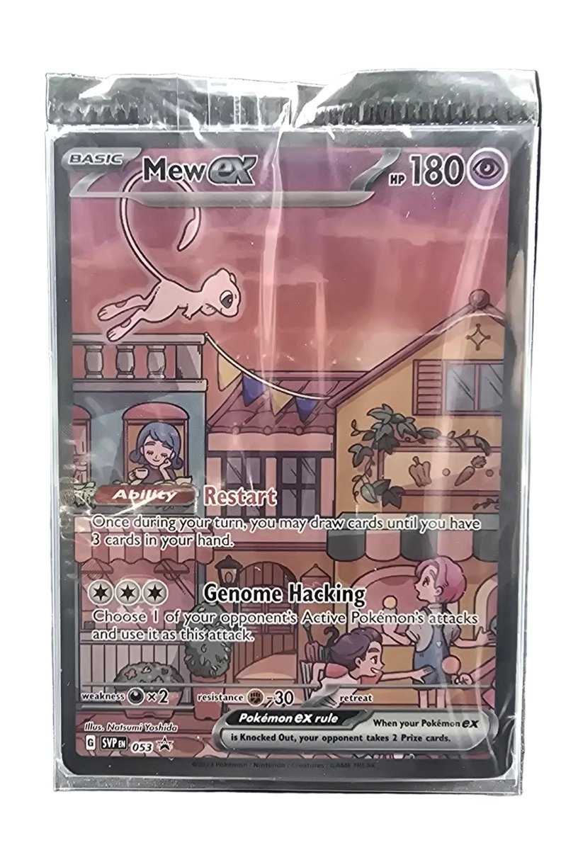 Pokémon - Mew ex - SVP - 053 - Promo - Sealed - Mega Cash Sydney