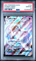 Pokémon - MEW VMAX 114/264 PSA 10 - Ultra Rare Fusion Strike SWSH - Mega Cash Sydney