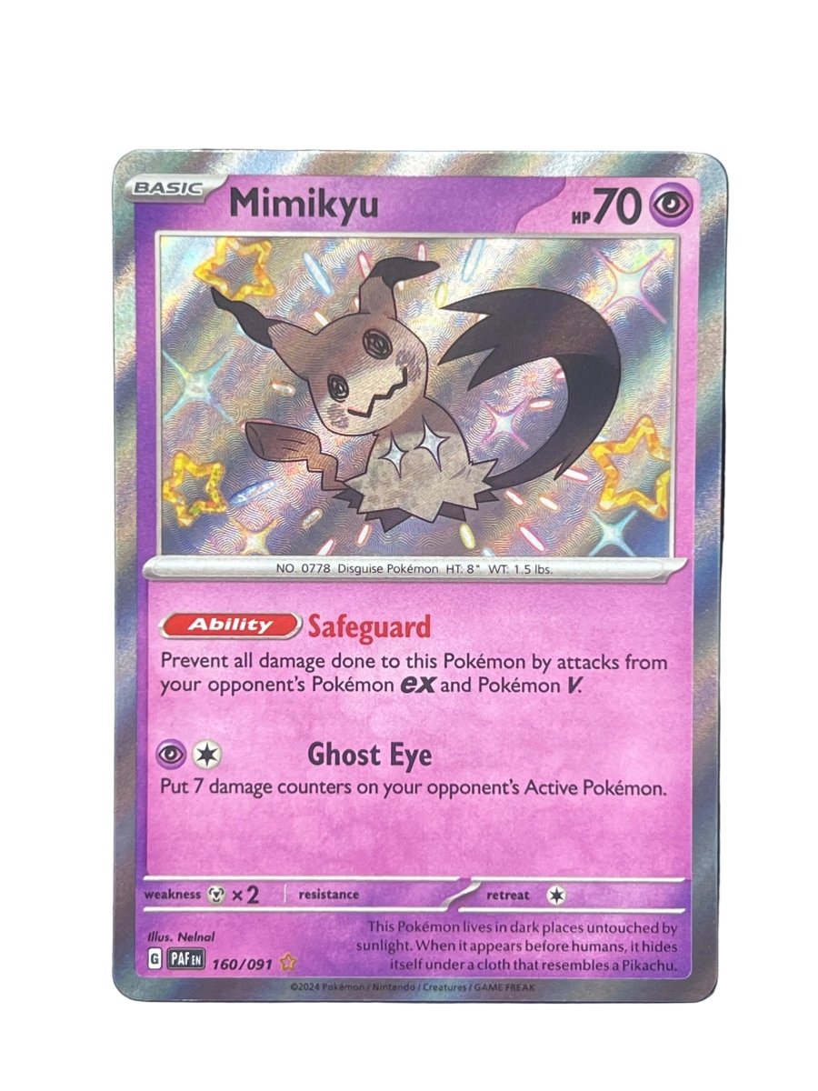Pokémon - Mimikyu 160/091 - Paldean Fates - Mega Cash Sydney
