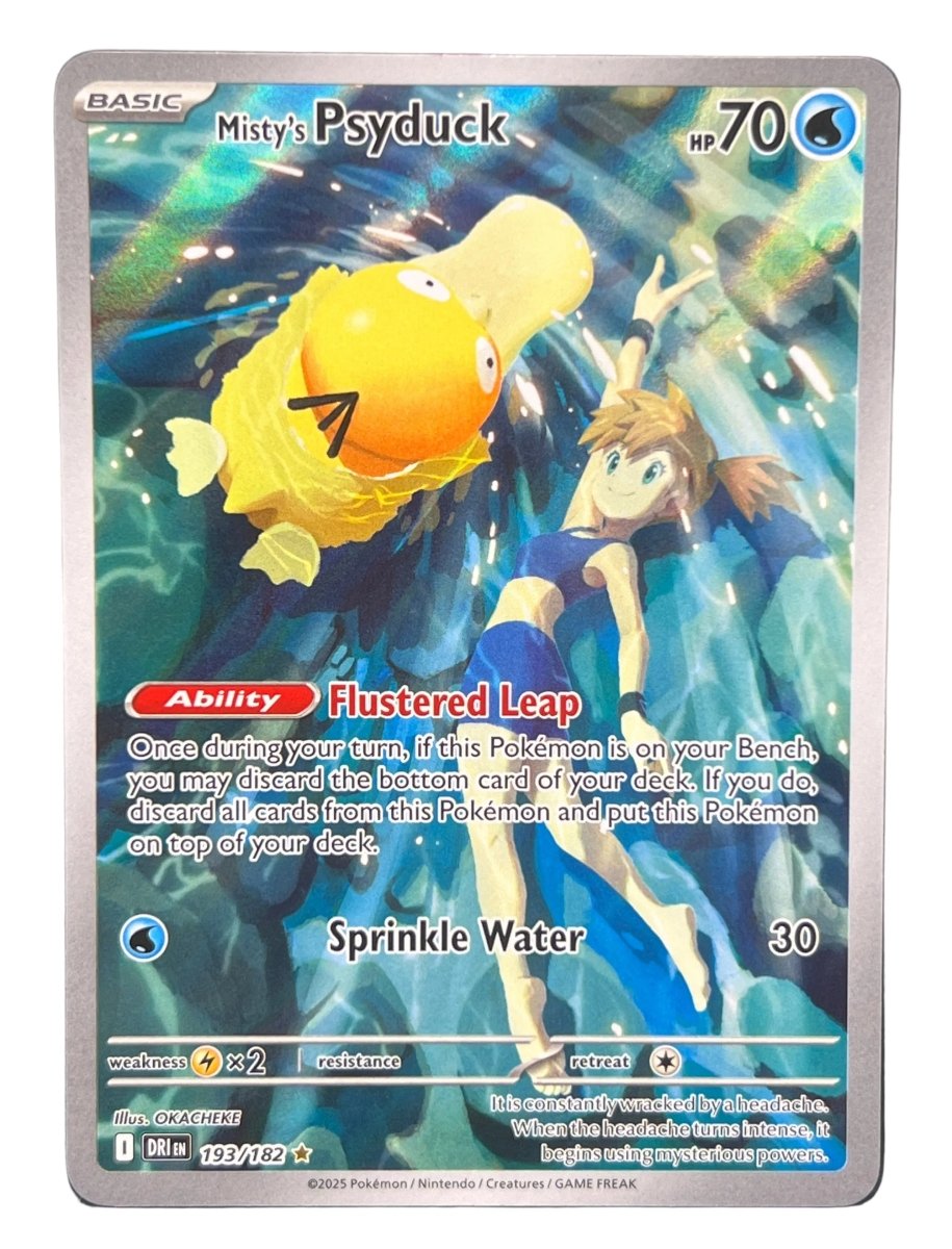 Pokémon - Misty’s Psyduck 193/182 Destined Rival - Mega Cash Sydney