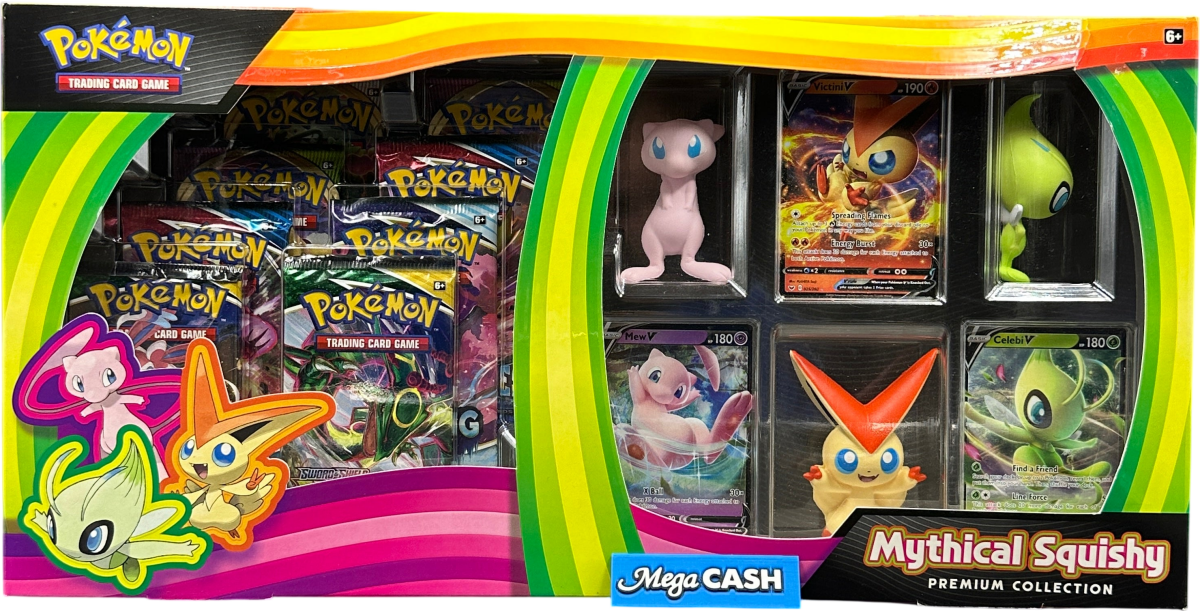 Pokemon - Mythical Squishy Premium Collection - Mega Cash Sydney