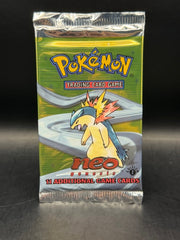 Pokémon - Neo Genesis 1st Edition Booster Pack (Typhlosion Art) - Mega Cash Sydney