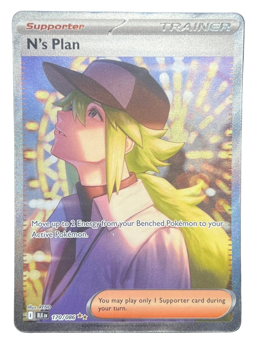 Pokémon - N’s Plan 170/086 Black Bolt - Mega Cash Sydney