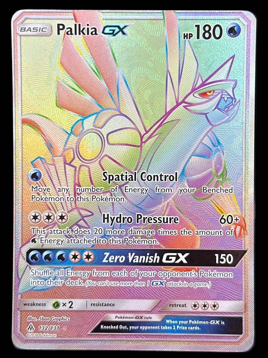 Pokemon - Palkia GX 132/131 Sun & Moon Forbidden Light - Mega Cash Sydney