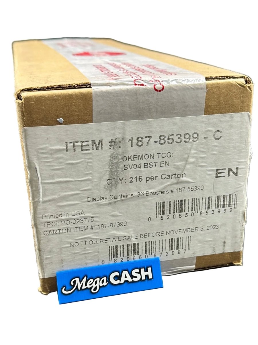 Pokemon - Paradox Rift Booster Box Case (SEALED) - Mega Cash Sydney
