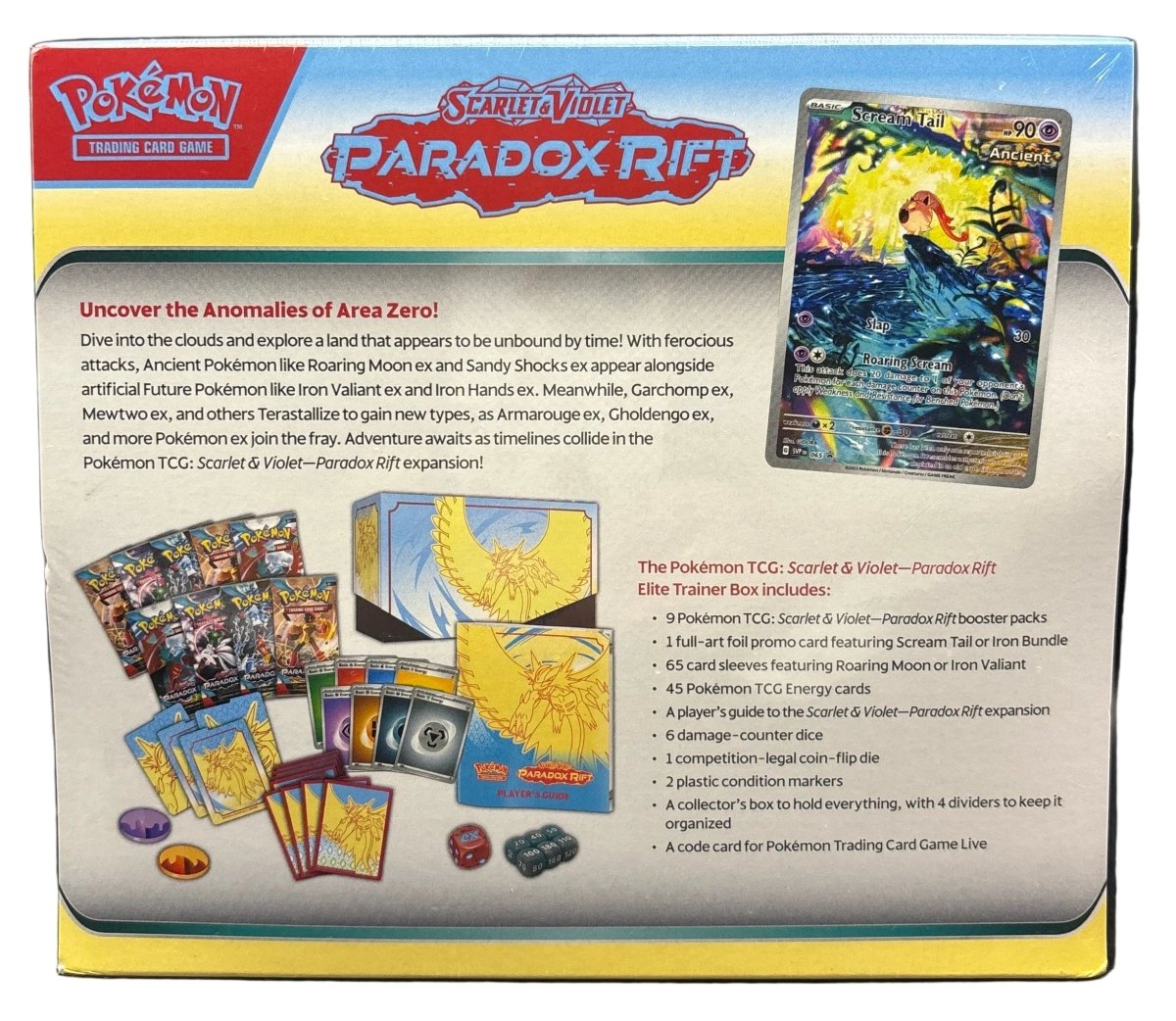 Pokemon - Paradox Rift ETB With Acrylic - Mega Cash Sydney