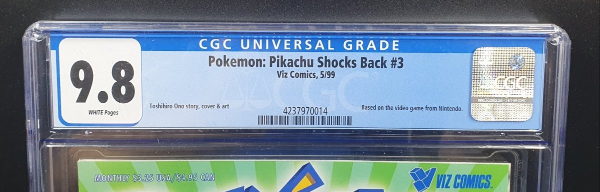 POKEMON - Pikachu Shocks Back - Issue 3 - May 1999 CGC 9.8 - Comic - Mega Cash Sydney