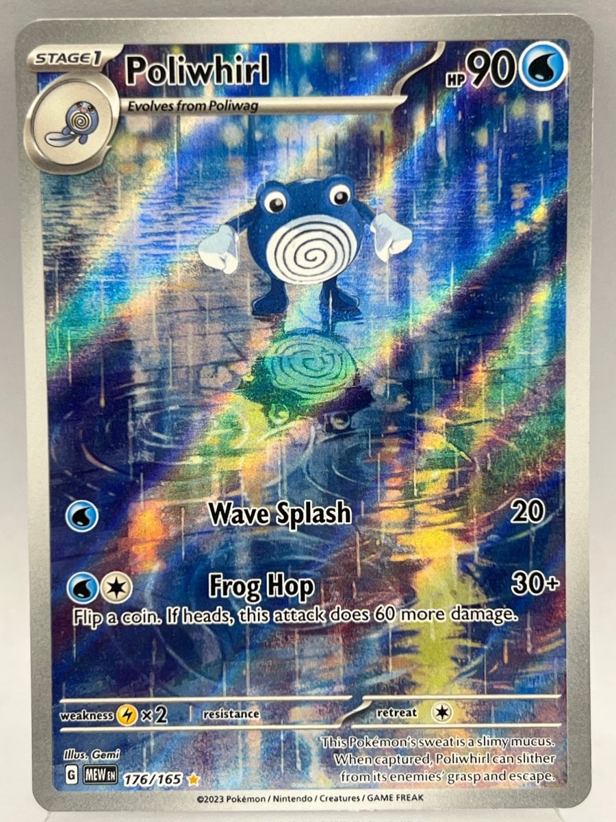 Pokémon - Poliwhirl 176/165 S&V 151 - Mega Cash Sydney