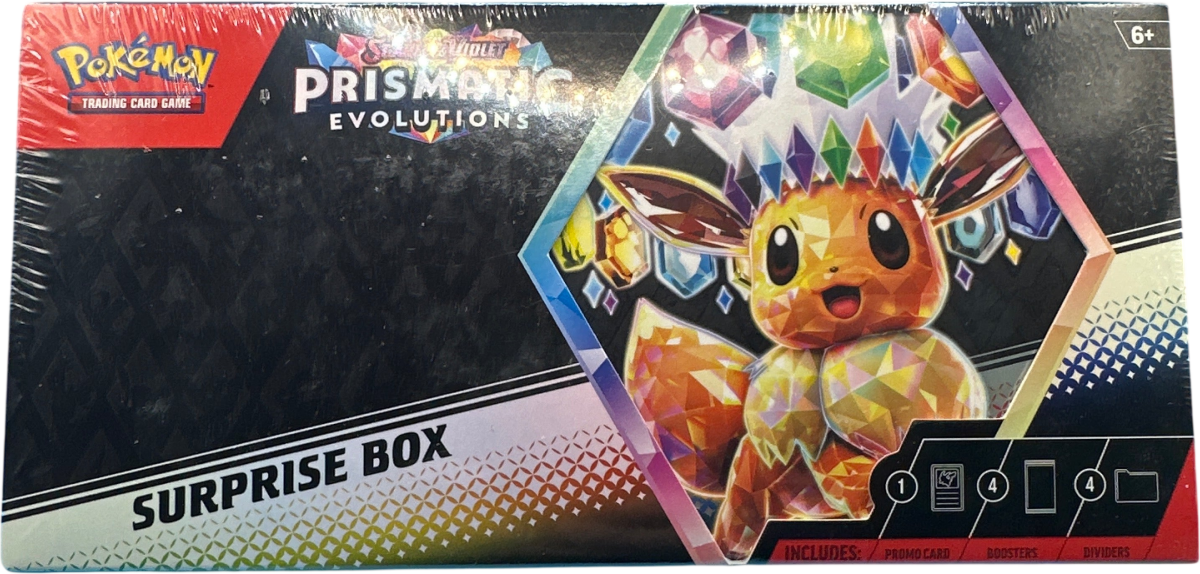 Pokemon - Prismatic Evolutions Surprise box - Mega Cash Sydney