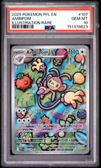 Pokémon - PSA 10 Ambipom 107/094 Phantasmal Flames - Mega Cash Sydney