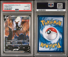 Pokémon - PSA 10 - Chinese Umbreon V - 152/132 CS4a - Mega Cash Sydney