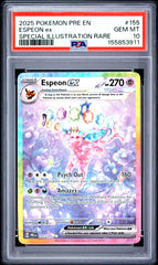 Pokémon - PSA 10 Espeon Ex 155/131 Prismatic Evolutions - Mega Cash Sydney