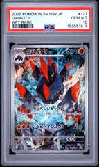 Pokemon - PSA 10 Gigalith 127/086 White Flare (JPN) - Mega Cash Sydney