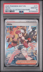 Pokémon - PSA 10 Hilda 171/086 White Flare - Mega Cash Sydney