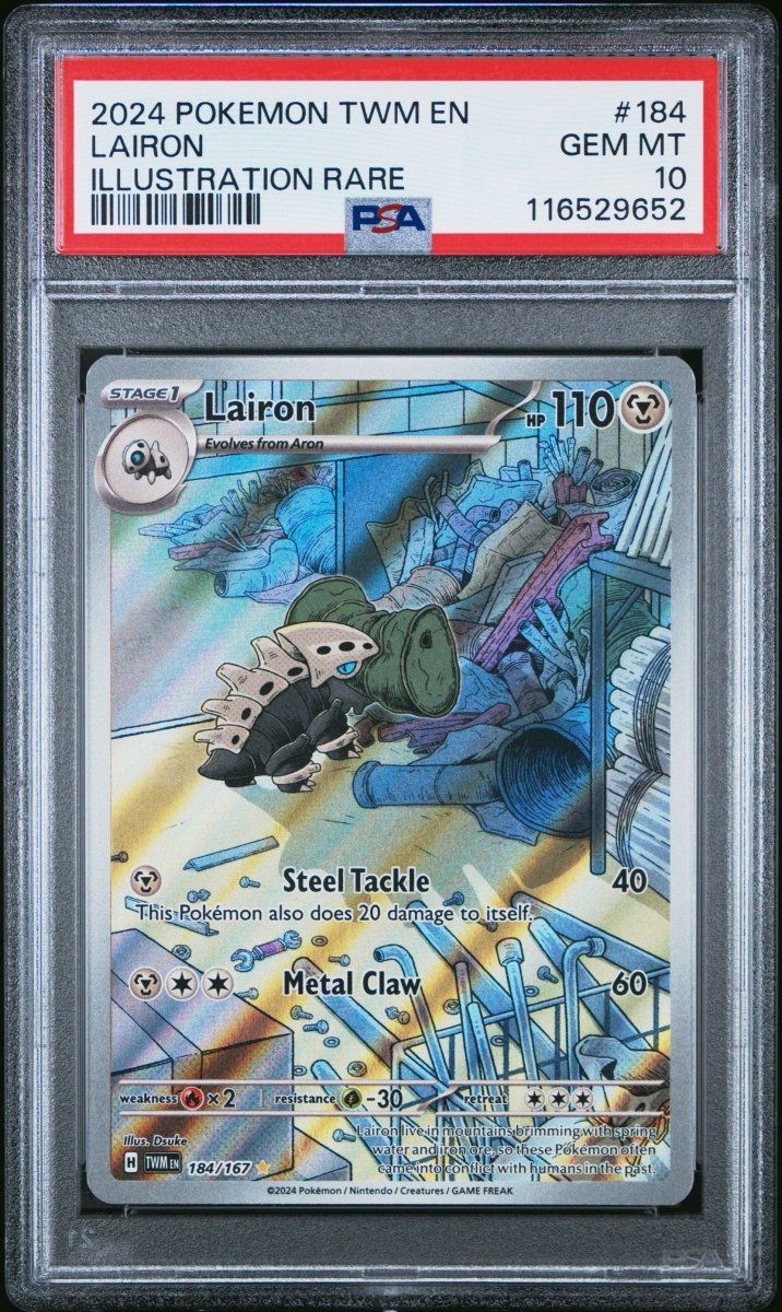 Pokémon - PSA 10 Lauren 184/167 Twilight Masquerade - Mega Cash Sydney