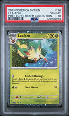 Pokémon - PSA 10 Leafeon SVP170 - Mega Cash Sydney